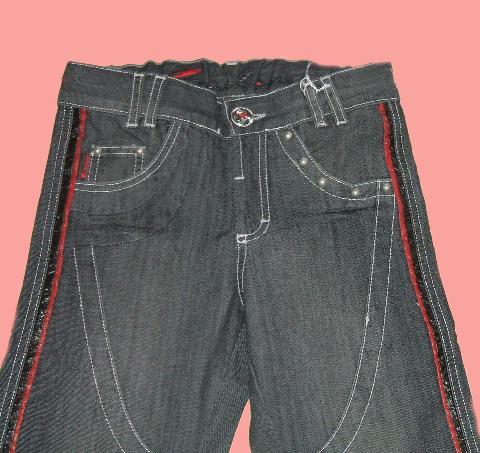 Kindermode Carbone Carbone Bermuda-Jeans