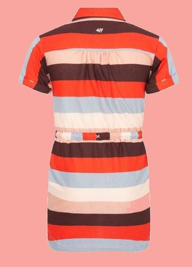 Kindermode 4funkyFlavours Sommer 2021 4funkyFlavours Kleid Get Ready stripes #6898