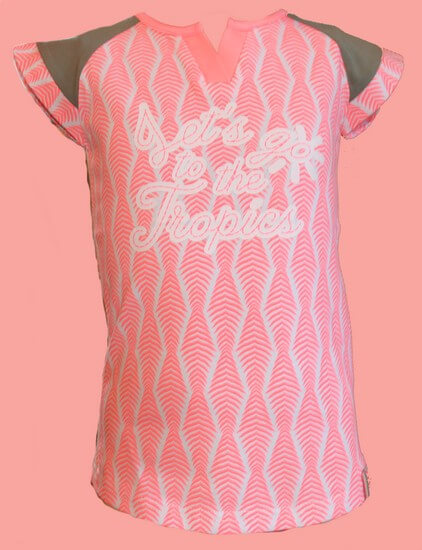 Bild B.Nosy T-Shirt Zebra pink #5425