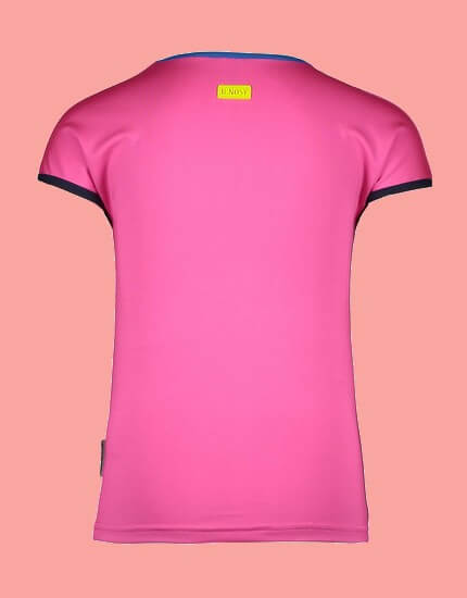 Kindermode B.Nosy Sommer 2020 B.Nosy T-Shirt Girl Talk pink #5434