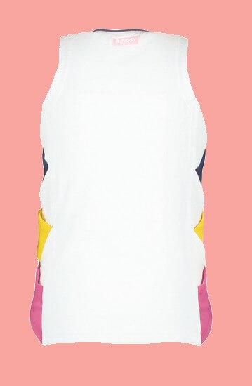 Kindermode B.Nosy Sommer 2021 B.Nosy T-Shirt / Top Super white #5473
