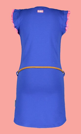 Kindermode B.Nosy Sommer 2021 B.Nosy Kleid cobaltblue #5845