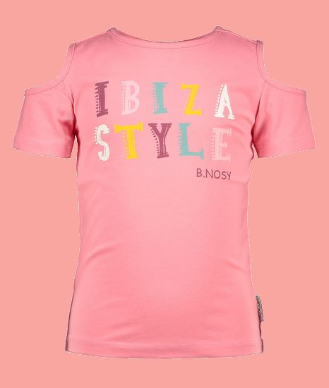 Kindermode B.Nosy Sommer 2022 B.Nosy T-Shirt Ibiza pink #5444