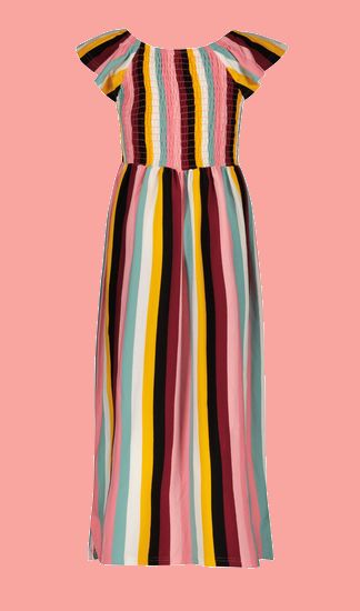 Kindermode B.Nosy Sommer 2022 B.Nosy Kleid Hippie stripes #5844