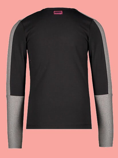 Kindermode B.Nosy Winter 2020/21 B.Nosy Shirt Chest black #5471
