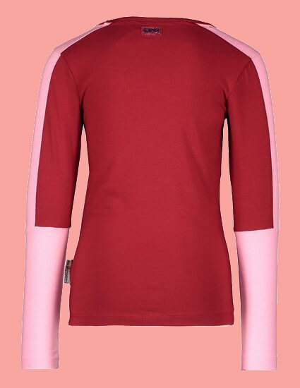 Kindermode B.Nosy Winter 2020/21 B.Nosy Shirt Chest red #5471
