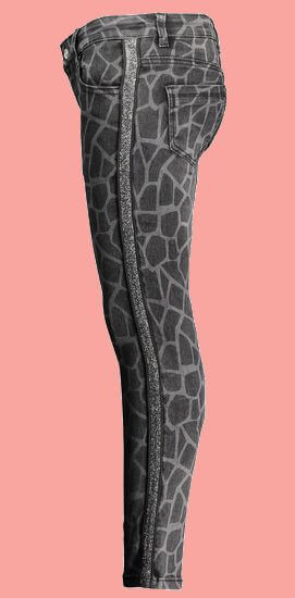 Kindermode B.Nosy Winter 2020/21 B.Nosy Jeans / Stretchjeans Giraffe denim #5671