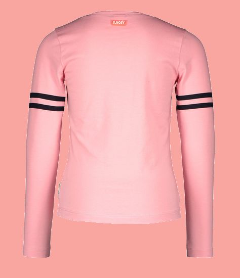 Kindermode B.Nosy Winter 2021/22 B.Nosy Shirt Lucky pink #5484