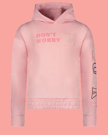 Kindermode B.Nosy Winter 2022/23 B.Nosy Hoody / Pullover Don t worry coral blush #5363