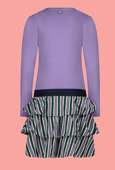 Kindermode B.Nosy Winter 2022/23 B.Nosy Kleid Bright lilac #5853