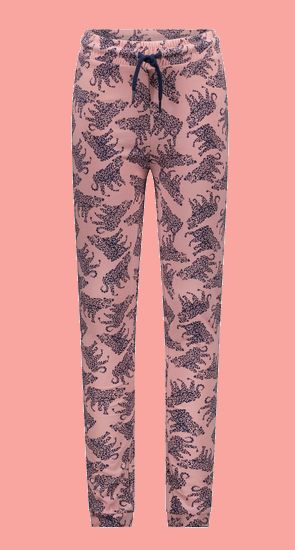 Kindermode B.Nosy Winter 2022/23 B.Nosy Pyjama / Schlafanzug Panther pink #5001