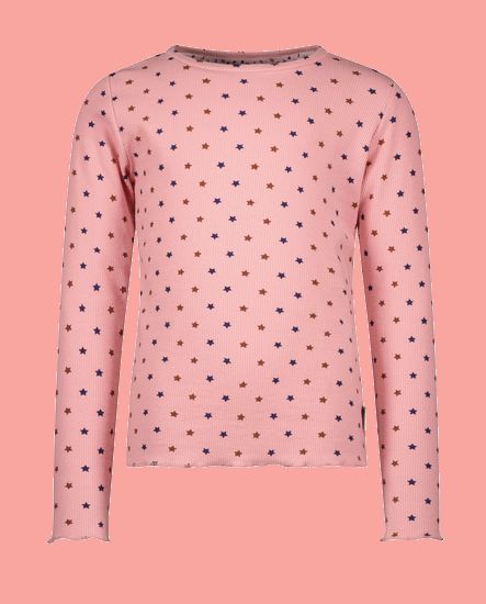 Kindermode B.Nosy Winter 2022/23 B.Nosy Pyjama / Schlafanzug Stars pink #5004