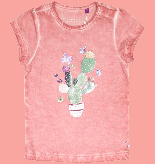 Kindermode Cakewalk Sommer Cakewalk T-Shirt Kaktus Kokos rose #2403