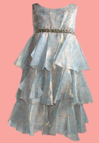 Kindermode Kate Mack / Biscotti Winter Kate Mack Kleid #172 Gilded Dove
