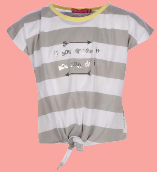 Kindermode Kiezeltje Sommer Kiezeltje T-Shirt grey stripe #4497
