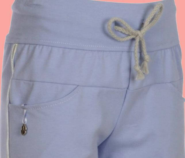 Kindermode KieStone Sommer Kiezel-tje Hotpants / Shorts lavender #4940