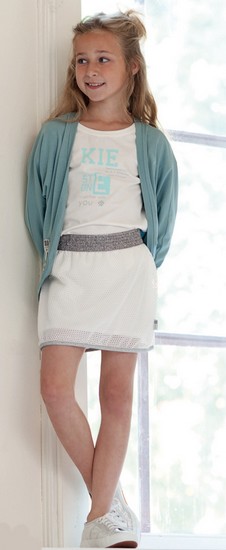 Kindermode KieStone Sommer KieStone Jacke / Cardigan glamour mint #4840
