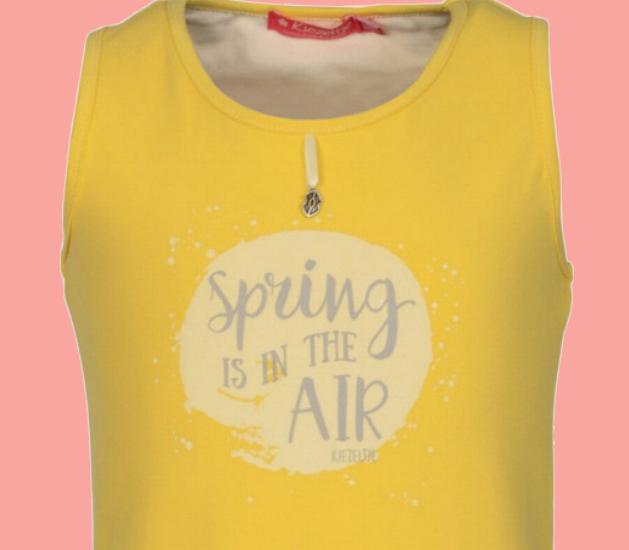 Kindermode KieStone Sommer KieStone Top yellow Spring in the air #4932
