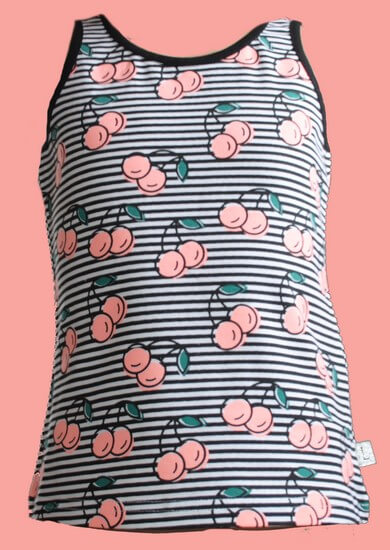 Kindermode LavaLava Sommer 2019 Lavalava Tank-Top / T-Shirt Spiritual Cherry print #135