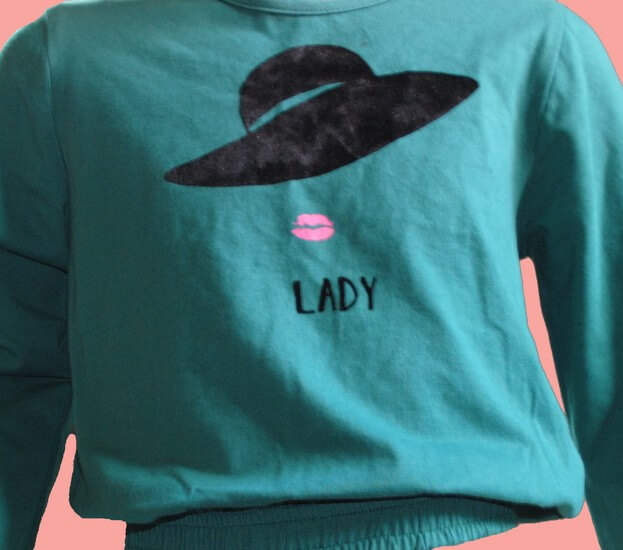 Kindermode LavaLava Winter 2019/20 LavaLava Shirt Lady Hat petrol #207