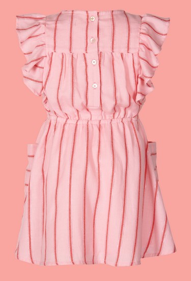 Kindermode Le Big Sommer 2020 Le Big Kleid Sue stripes pink #220