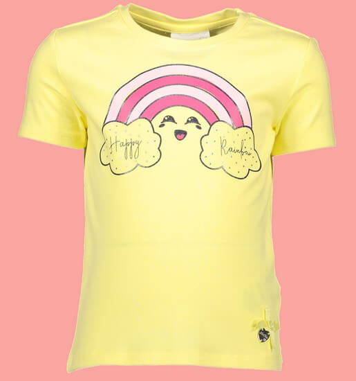 Bild Le Chic T-Shirt Happy Rainbow yellow #5418