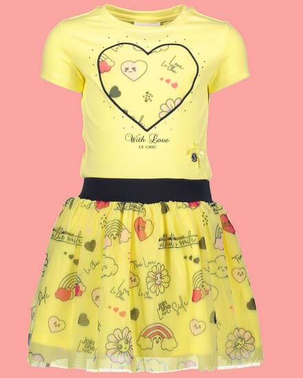 Bild Le Chic Kleid Petticoat Fiesta yellow #5818