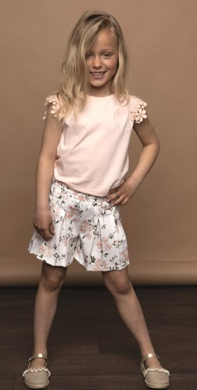 Kindermode Le Chic PreSpring 2022 Le Chic T-Shirt Noshy pink #5404