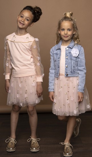 Kindermode Le Chic PreSpring 2022 Le Chic Bluse / Shirt Noshana pink #5405