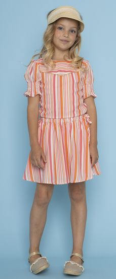 Le Chic Kleid Sutton stripes rose #5839 Sommer 2022