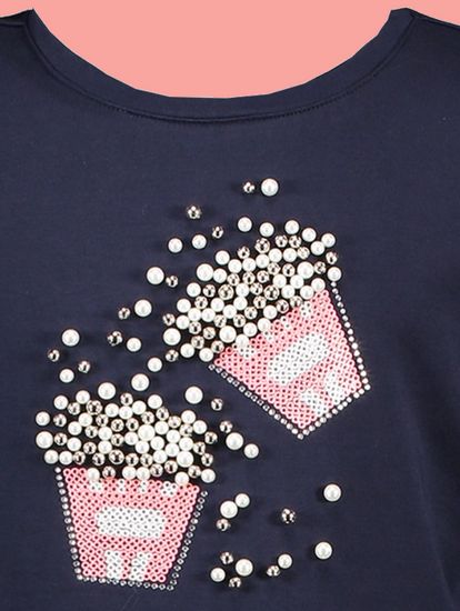 Kindermode Le Chic Winter 2020/21 Le Chic Shirt Popcorn navy #5407
