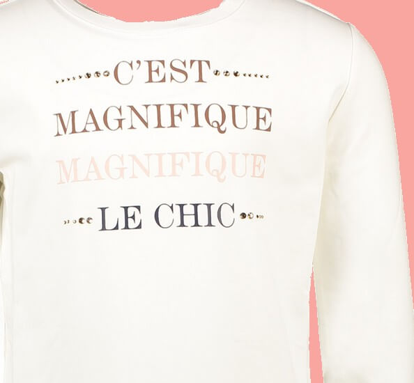 Kindermode Le Chic Winter 2020/21 Le Chic Shirt Magnifique offwhite #5408