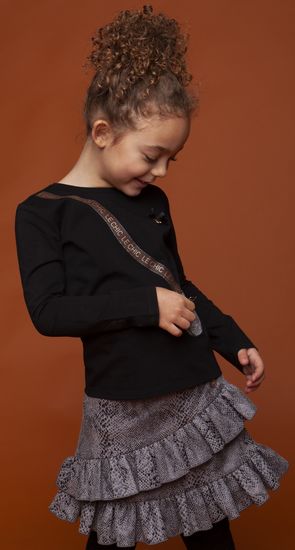 Kindermode Le Chic Winter 2020/21 Le Chic Rock Snake shadow grey #5726
