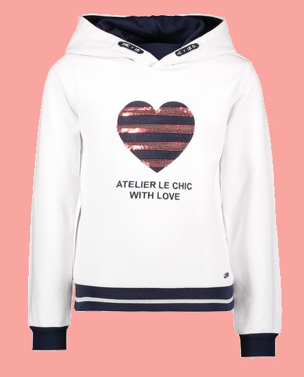 Kindermode Le Chic Winter 2021/22 Le Chic Pullover / Hoodie Odera Atelier offwhite #5301
