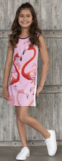 LoveStation22 Kleid Daphne Flamingo coral/purple #401 Sommer 2022