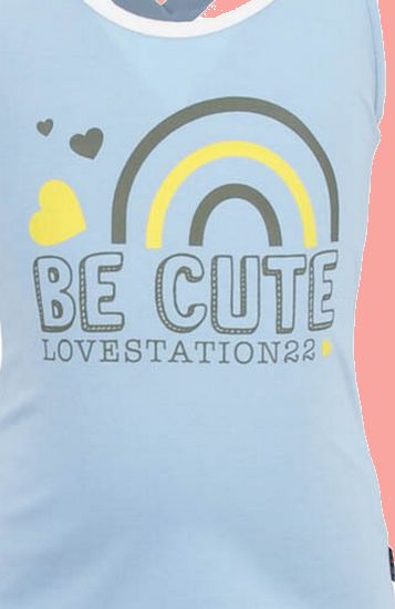 Kindermode LoveStation22 Sommer 2022 LoveStation22 Top / T-Shirt Frederike Cute sky blue #452