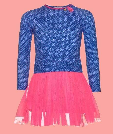 Bild Mim-Pi Kleid mit Tllrock Retro blue/pink #59