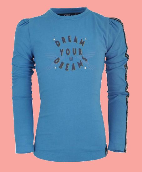 Kindermode Nais Winter 2022/23 Nais Shirt Aurora Dreams blue #508