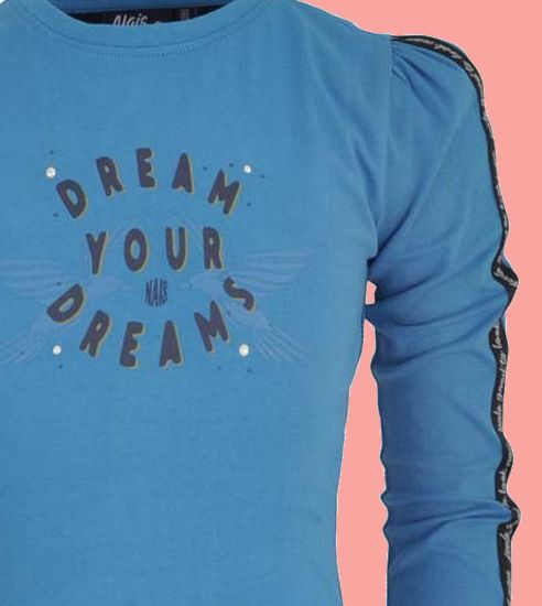 Kindermode Nais Winter 2022/23 Nais Shirt Aurora Dreams blue #508