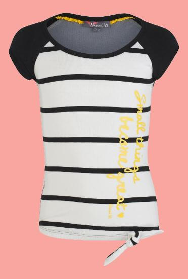Bild Ninni Vi T-Shirt small stripe black #06