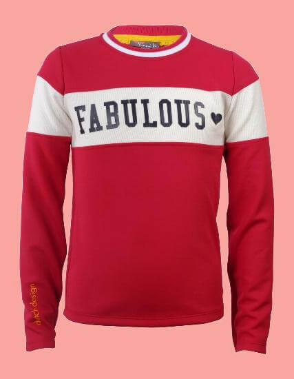 Kindermode Ninni Vi Winter Ninni Vi Pullover / Sweater Fabulous red #34