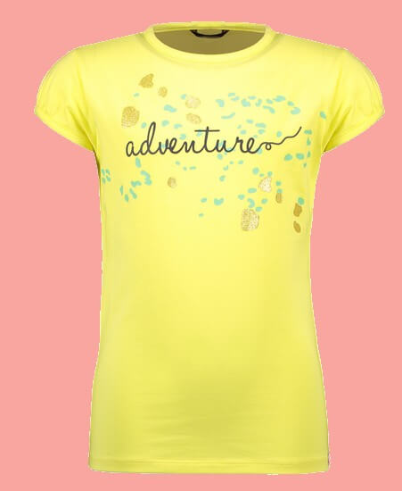 Kindermode Nono Sommer 2021 Nono T-Shirt Kamsi Adventure Lime light #5400