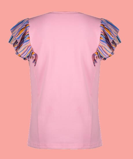 Kindermode Nono Sommer 2021 Nono T-Shirt Kayla pink #5407