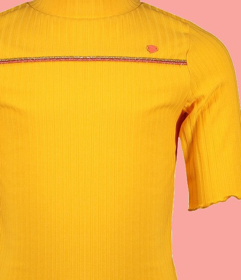 Kindermode Nono Sommer 2021 Nono T-Shirt Kyra yellow/orange #5408