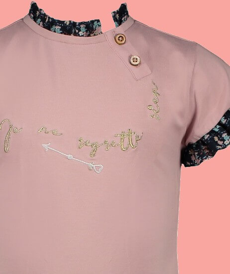 Kindermode Nono EarlySpring 2022 Nono T-Shirt Kimy vintage rose #5400