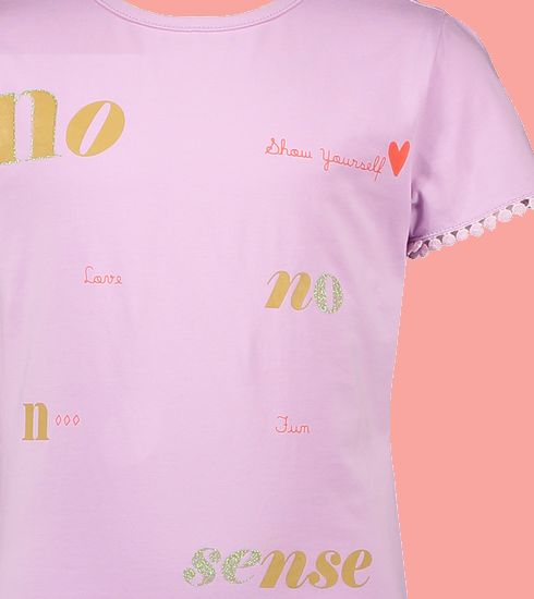 Kindermode Nono Sommer 2022 Nono T-Shirt Kamsi Nosense pink #5400