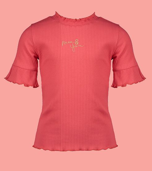 Kindermode Nono Sommer 2022 Nono T-Shirt Keo Berry coral #5408