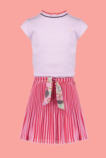 Nono Kleid / Plisseekleid Meon pink #5811 von Nono Sommer 2022