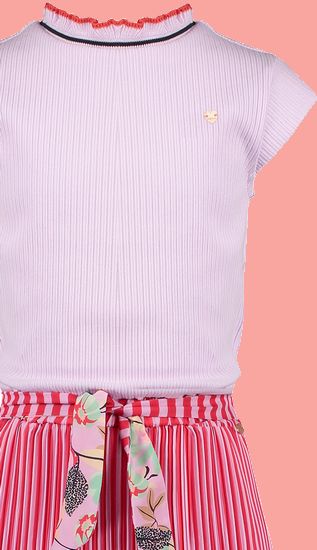 Kindermode Nono Sommer 2022 Nono Kleid / Plisseekleid Meon pink #5811