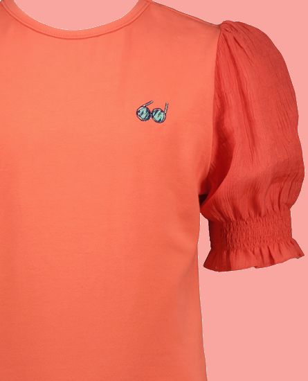 Kindermode Nono Sommer 2022 Nono T-Shirt Tisja coral #5100